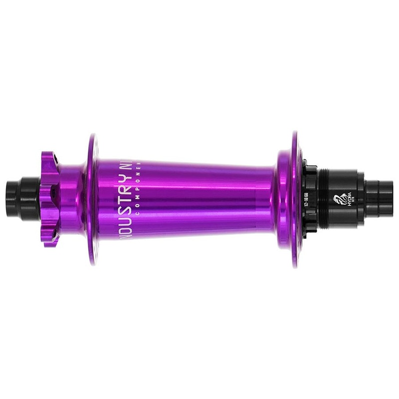Industry Nine Hydra Classic Rear Hub – 12 x 148mm 6-Bolt Micro Spline Purple 28H