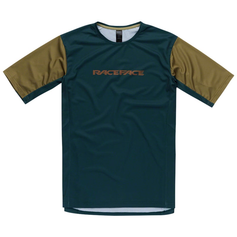 RaceFace Indy Jersey – Short Sleeve Mens Pine Small