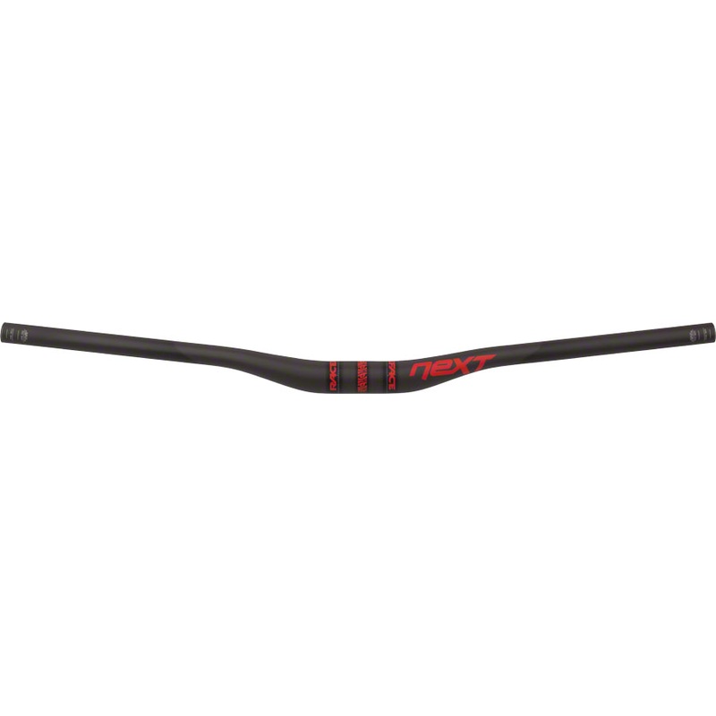 RaceFace NEXT 35 Riser Carbon Handlebar: 35 x 760mm 20mm Rise Red