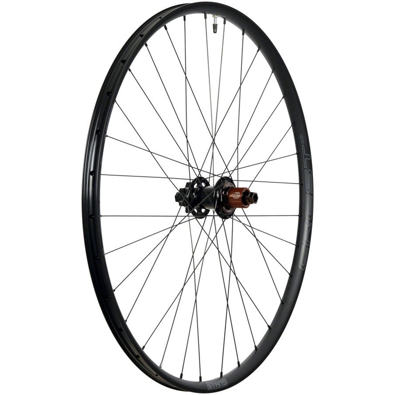 Stans Crest MK4 Rear Wheel – 29 12 x 142mm 6-Bolt Micro Spline Black