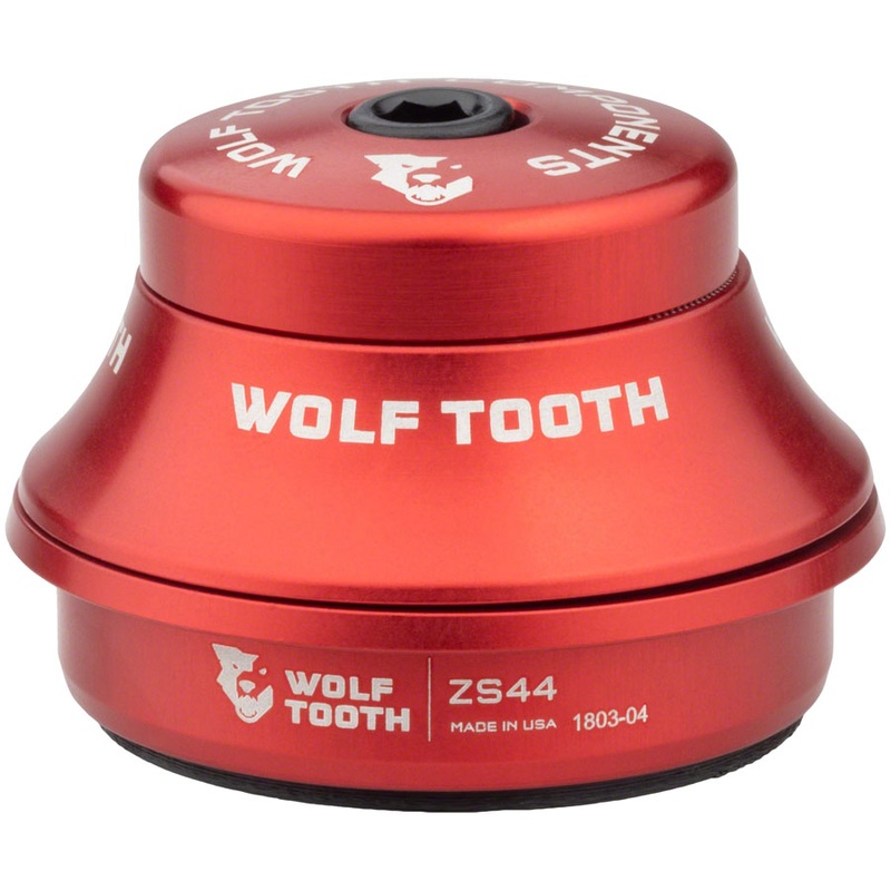 Wolf Tooth Premium Headset – ZS44/28.6 Upper 15mm Stack Red