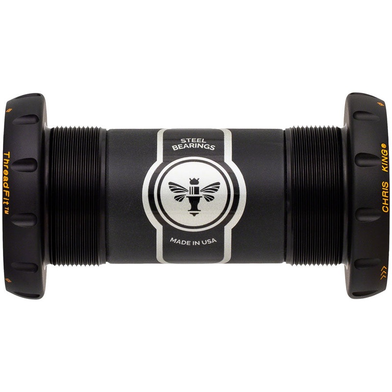 Chris King ThreadFit 30 Bottom Bracket Without Fit Kit – English Black/Gold