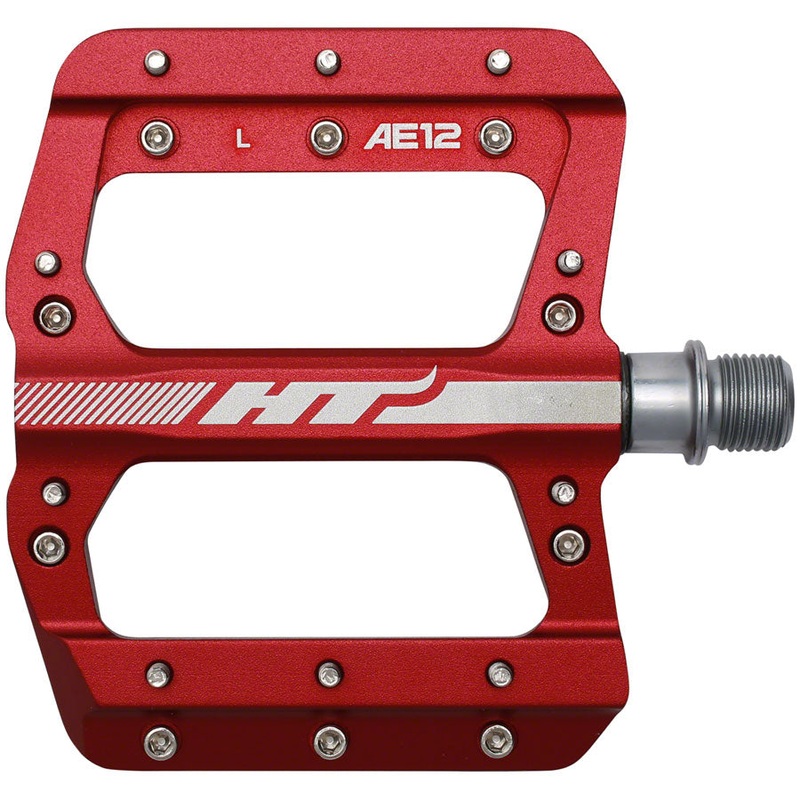 HT Components AE12 Pedals – Platform Aluminum 9/16 Red