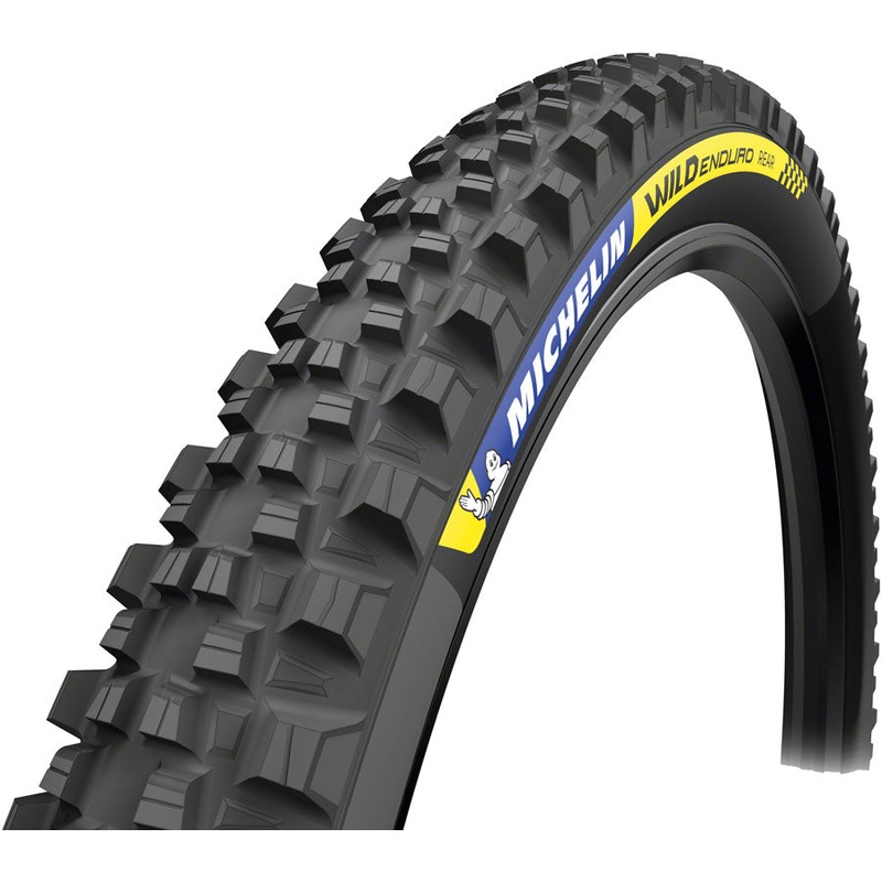 Michelin Wild Enduro Racing Line Tire – 29 x 2.4 Tubeless Folding Black Rear