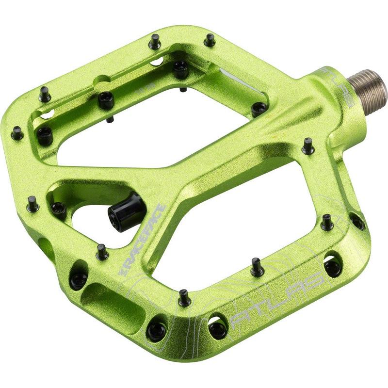RaceFace Atlas Pedals – Platform Aluminum 9/16 Green