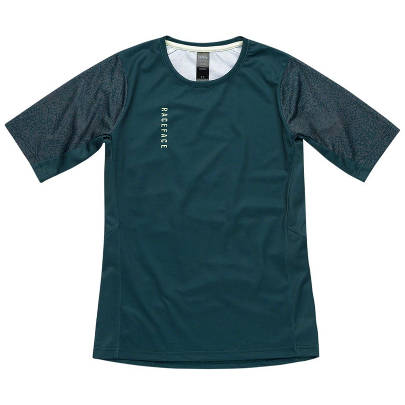 RaceFace Indy Jersey – Short Sleeve Womens Pine Large