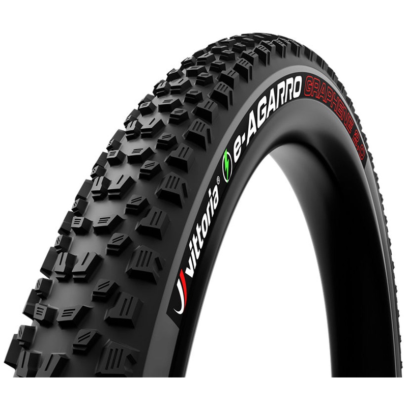 Vittoria e-Agarro Tire – 29 x 2.4 Tubeless Folding Black/Anthracite TNT G2.0