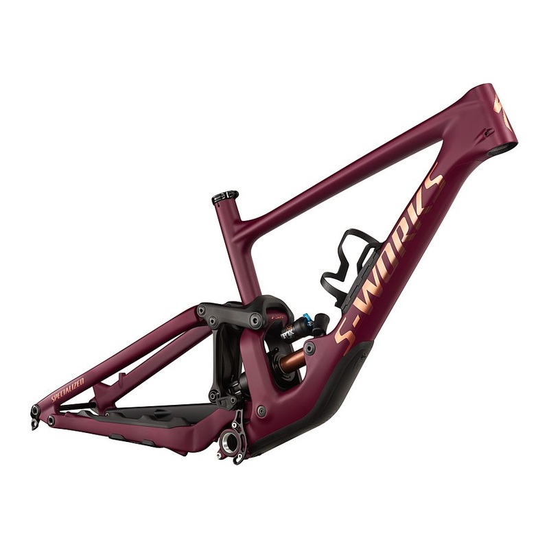 Specialized Enduro S-Works Frm Satin Raspberry / Bronze Foil S2