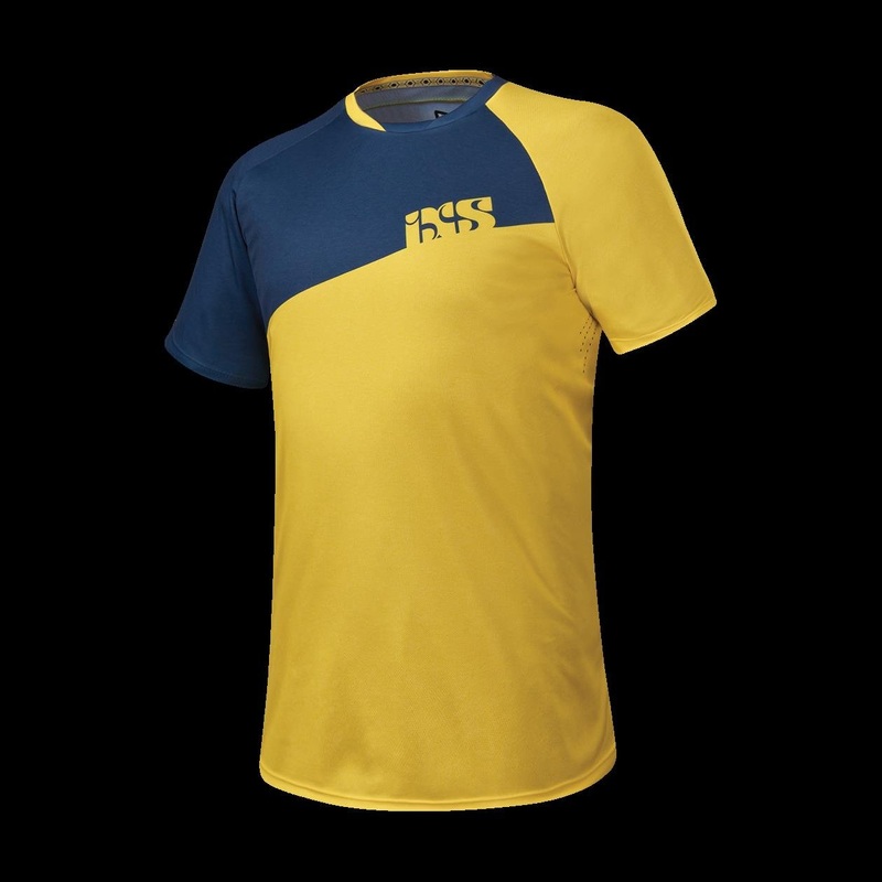 IXS PROGRESSIVE 6.1 Medium YOUTH BMX Mountain Bike JERSEY Yellow KM New w/tags