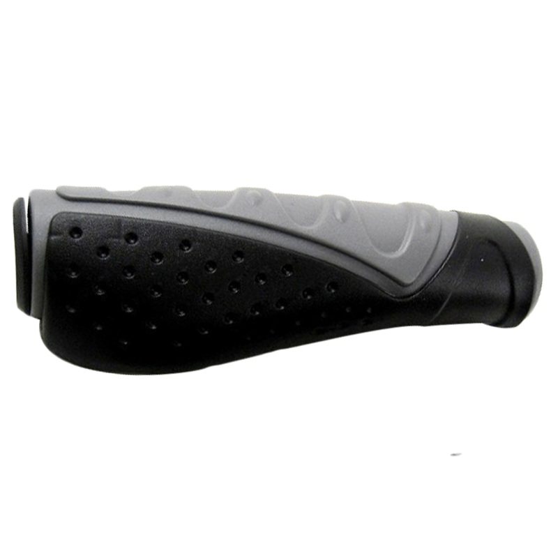 Ergo Torq II Grips-Black-Black/Grey