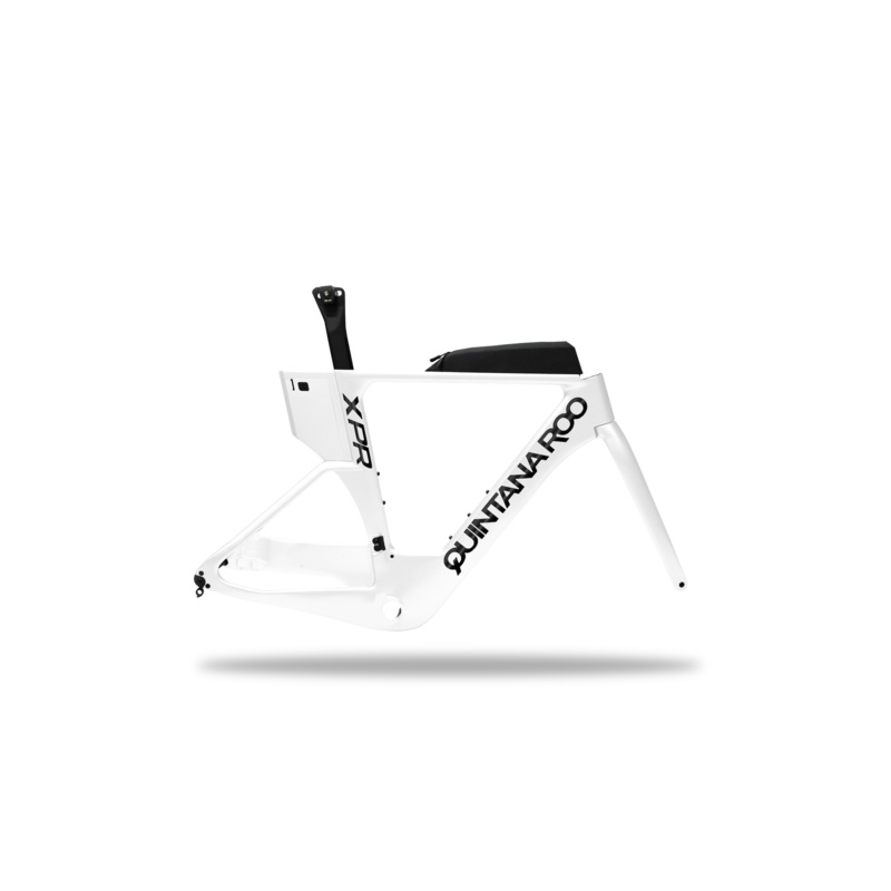 X-PR Frameset | White/Gloss Black | Size 50