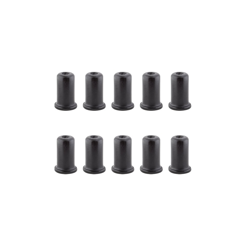 Alloy braze-on Insert-Black