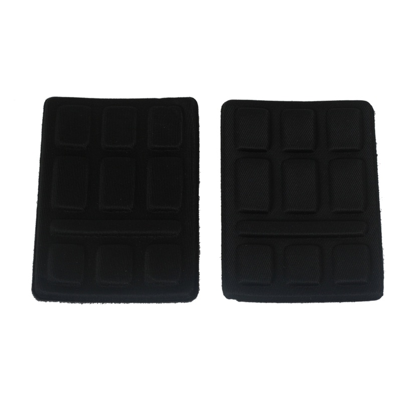 Full Tri Clip-On Pad Set-Black