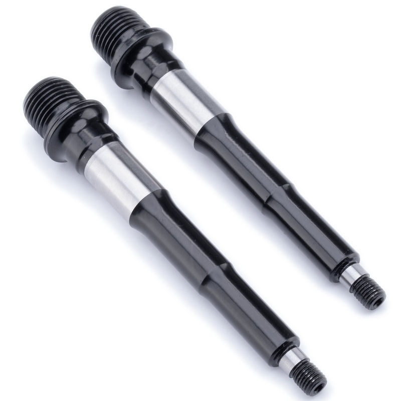 DMR Flat4 Pedal Axles-Black