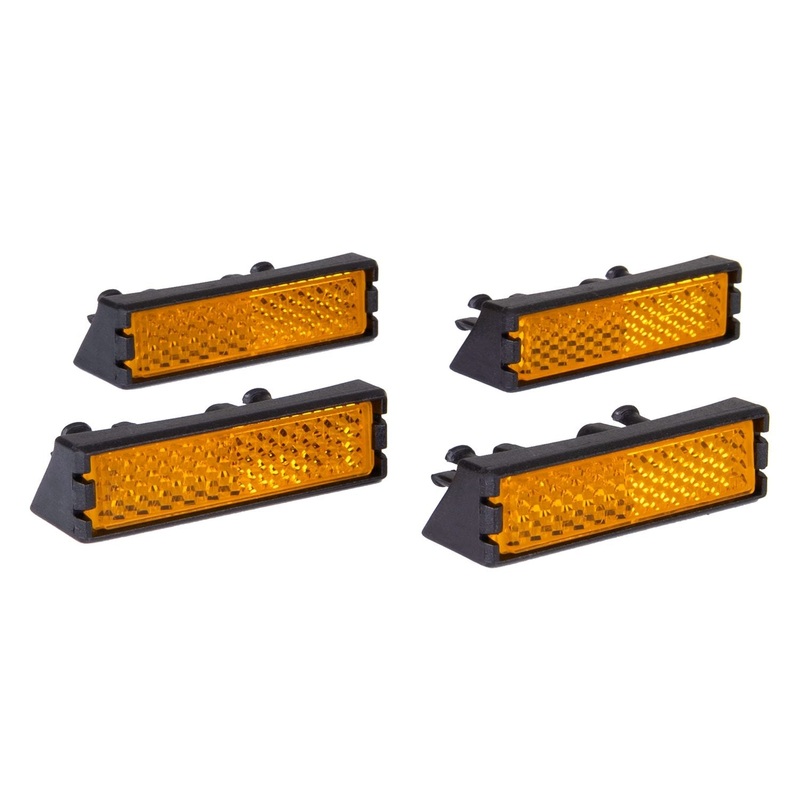 DMR V6 Pedal Reflectors-Yellow