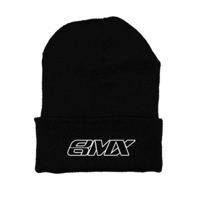 EBMX Tall Beanie (black)-one size-black