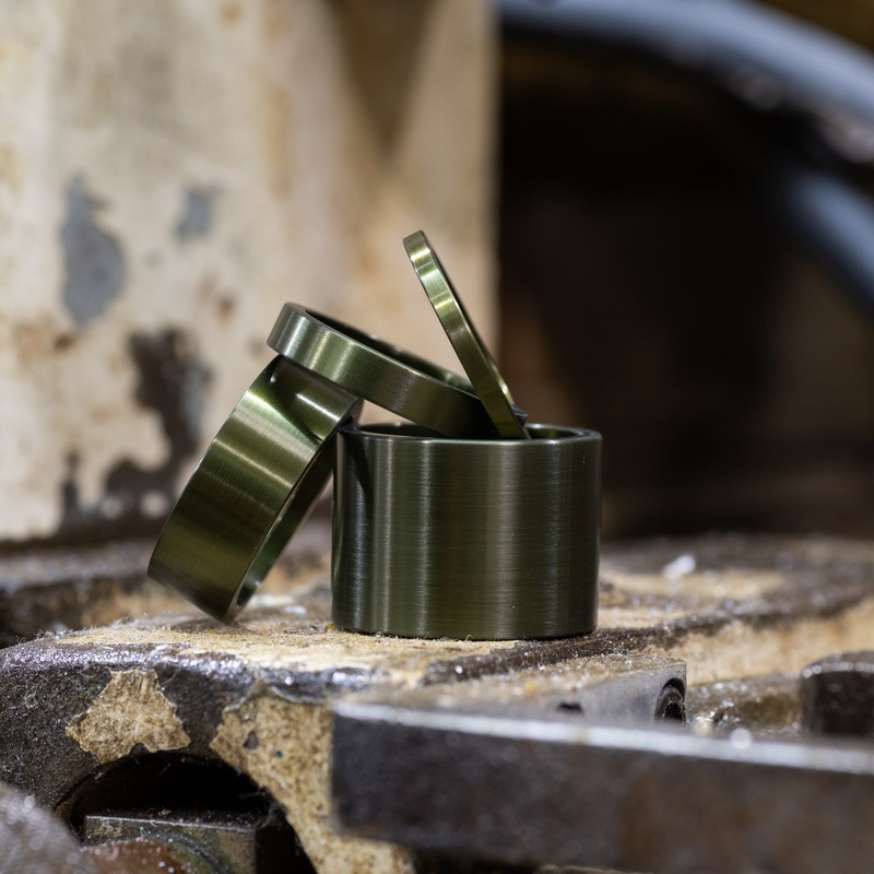 Factory Finds Headset Spacers-Olive Crate-3mm & 6mm & 12mm & 25mm