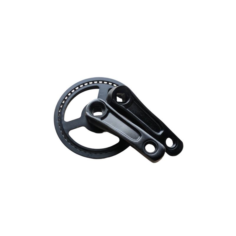 Black Mountain Crankset with Belt Chainring for Pinto / Skog