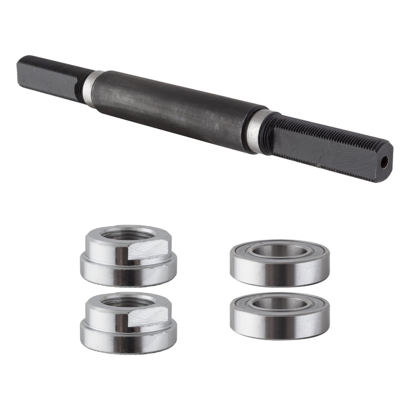 MX-4100 Axles-HUB AXLE SET BK-OPS RR MX4100 14mm-3/8x1mmx110x175 D76R 370926