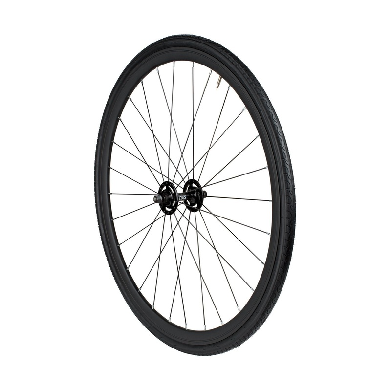 6KU Urban Track Front Wheel, Black