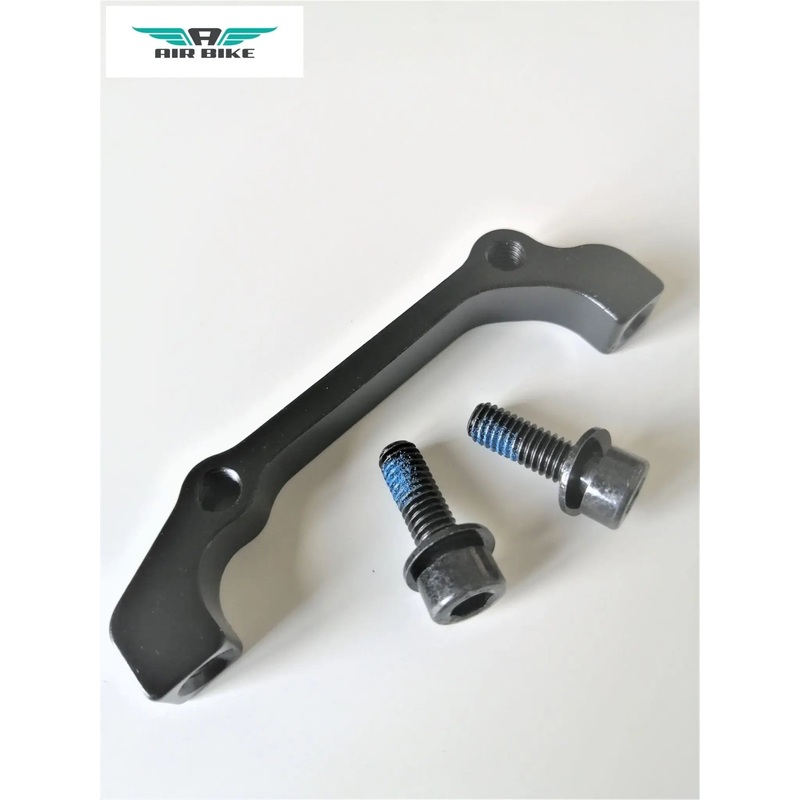 Air Bike Disc Brake Post Mount to IS Mount Adapters for 180mm Front or 160mm Rear Rotors