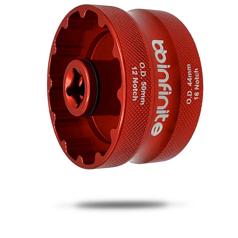 BBI-TT-B015 Threaded BB Combination Socket (12-notch, 50.4mm/16-notch, 44mm)